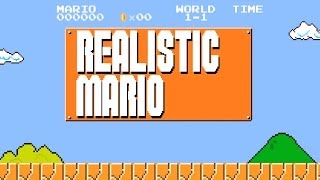 Realistic Super Mario: Brick Block