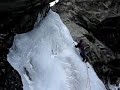 escalada hielo en boi lerida