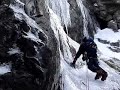 escalada hielo en boi lerida