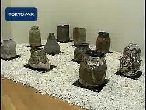 ダウン症の陶芸家 椿三千夫さんの初個展