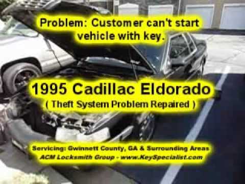 Atlanta GA: 1995 Cadillac Eldorado – Ignition Theft System Problem Repaired!