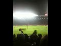 Manchester United Vs AC Milan 10th March - ANTI GLAZER CHANT LAST 10 MINS OF GAME