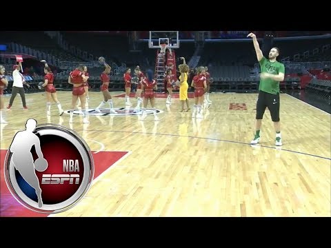 Video: Celtics' Gordon Hayward puts up shots at Staples Center | ESPN