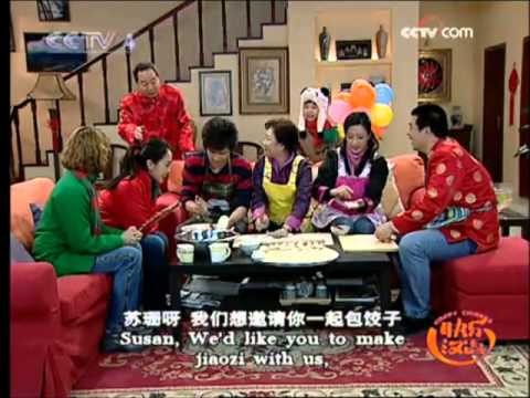 Happy Chinese, Episode 3, Dumplings (Learning Chinese Series)