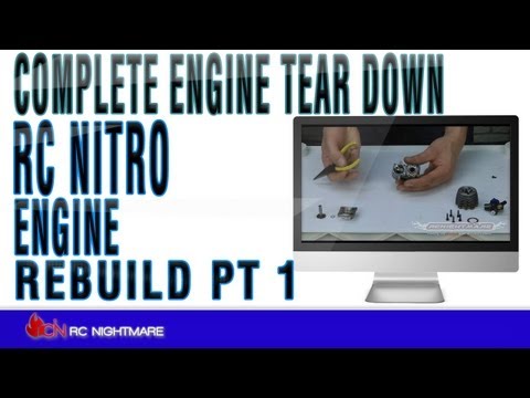 how to rebuild a nitro engine