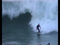 Gros surf en méditerranée