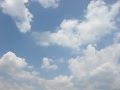Fair Weather Cumulus Cloud Convection Time Lapse