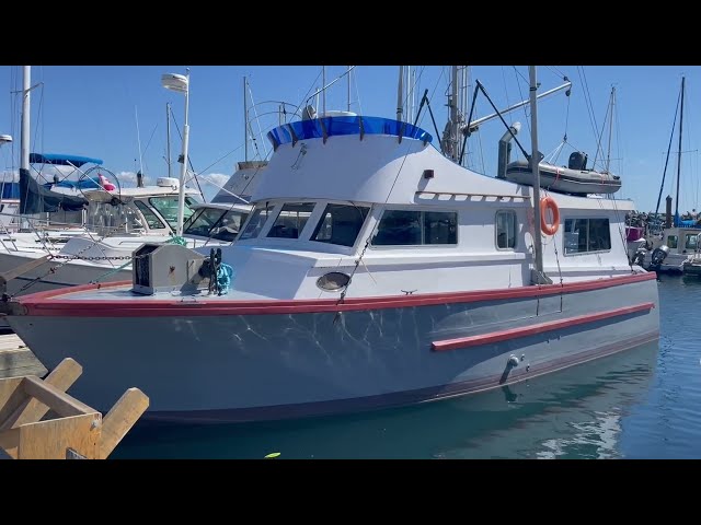 Converted 36’ Trawler For Sale in Powerboats & Motorboats in Victoria