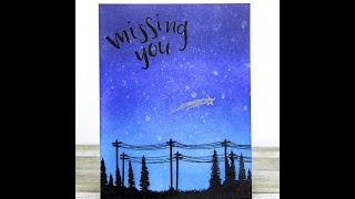 Missing You LED Card with Chibitronics