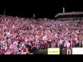 Alabama fans sing Rammer Jammer after the 2011 Iron Bowl