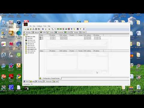 sniffing - This is a tutorial on how to use the program: Cain and Abel. It allows for network sniffing, which gives you the ability to monitor all traffic from hosts in...