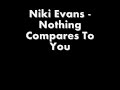 X Factor Niki Evans - Nothing Compares To You