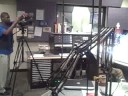 DSA Production set up for Robert Ficano and Skip Norris