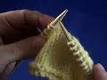 Knit Two Together Through Back Loop (k2togtbl)