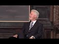 former president bill clinton (sfs'68) told an audience in georgetown's historic gaston hall that being a good citizen in the 21st century 