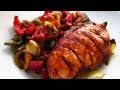 Healthy BBQ Chicken with Roasted Veggies Recipe