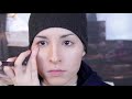 I've been listening to a lot of Eminem lately (although I've always been a fan!) and was inspired to do something unexpected and anti-glam for a change! It was really tough not to laugh throughout this and keep that emotionless, extra-cool, 