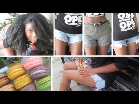 how to make cut off jean shorts