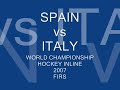 spain vs italy   world championship 2007