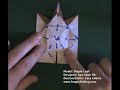 Оригами видеосхема листка часть 3 из 5