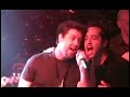 queen's bohemian rhapsody peformed by california guitar trio live in quebec city and london uk. audience is singing along. nick from spock's beard and ted from enchant are singing in the end.