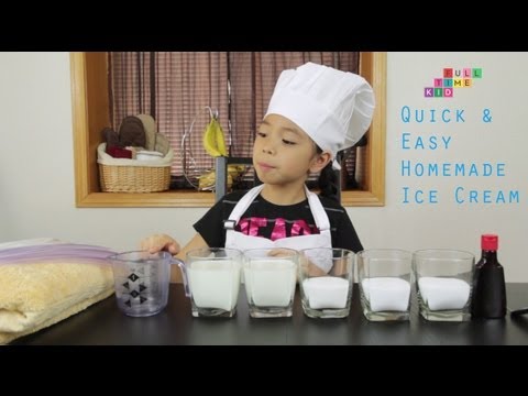 how to make homemade ice cream