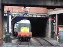 D8020 Thrashing away from the coaching stock