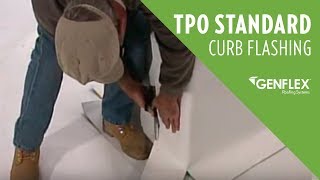 TPO Standard Curb Flashing