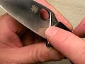 being too heavy and therefoer I wasn't interested. I was wrong. This is an outstanding, EXTREMELY HIGH VALUE blade that I suspect can pretty much handle whatever you throw at it. This knife offers amazing value (like a more affordable Spyderco Caly3). /////////////////////////// Nutnfancy Likeability Scale for Spyderco Peristence: 8 of 10 (price considered) ... edc knife knives review tactical folder pocket spyderco tenacious endura byrd benchmade barrage ascender redline centofante III vg10 ...