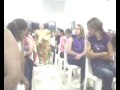 homenagem ao Pastor Marcio Pontes no seu aniversário em 22/11/2009 pela igreja OBPC.