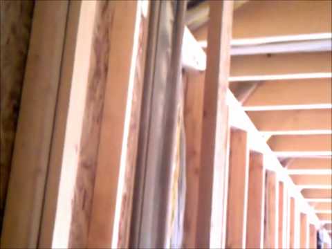 how to run dryer vent in wall