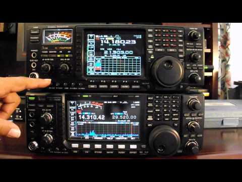 756 - THIS VIDEO CONTAINS ANNOTATIONS MAKE SURE YOUR PLAYER HAS THEM TURNED ON.) A comparison of the Icom IC-7600 Vs the IC-756 Pro III. This first video in the s...