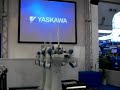 iREX 2009 YASKAWA double arm robot demo