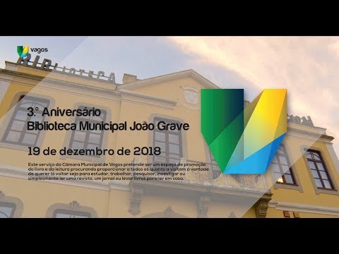 3.º Aniversário da Biblioteca Municipal Vagos