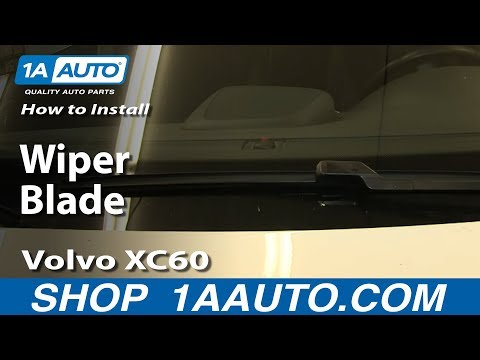 How To Install Replace Wiper Blade Volvo XC60