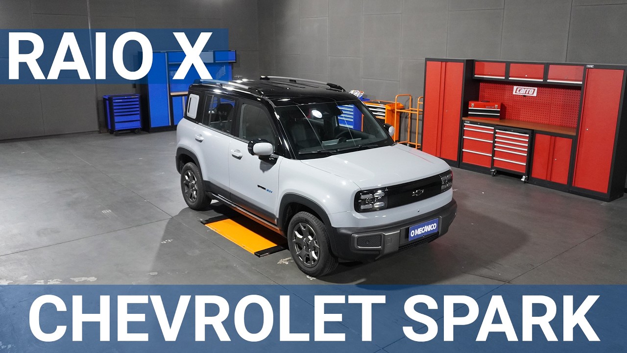 RAIO-X Chevrolet Spark: novo elétrico MAIS BARATO DA GM É BEM FEITO? E o motor?