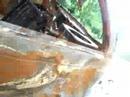 Vechicle Wreckage While Out On The Trails