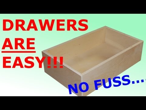 how to build drawers