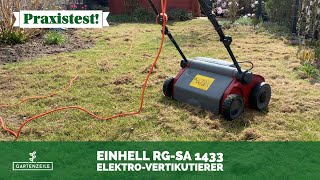 Testing Einhell electric-scarifier-fan RG-SA 1433!