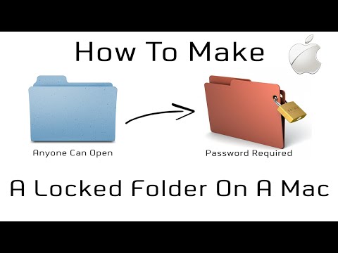 how to lock a folder on mac
