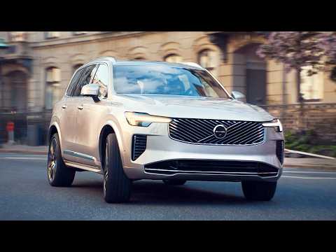 new volvo xc90 2025 facelift perfect hybrid suv  luxury power and efficiency