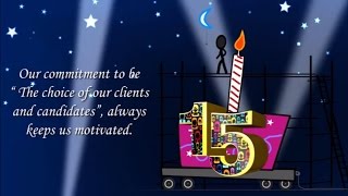 GlobalHunt celebrating 15 years of HR Services