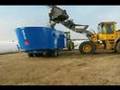 Farm Demo Patz 950-1100 cf Vertical Mixer w/Side Discharge
