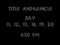 Rockland Shakespeare Company 2008-Titus Andronicus