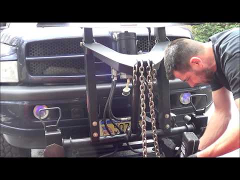 how to bleed western plow