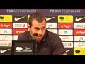 Barcelona's Javier Mascherano says he wants to see head coach Pep Guardiola remain at the club. The Argentine, formerly of Liverpool, insists the players are not ready to let Guardiola go. Guardiola's rolling one-year deal expires in the summer and he is yet to make a decision on whether to remain at the Camp Nou helm. The former Spain international has been mooted as a candidate to replace Andre Villas-Boas at Chelsea and there have also been suggestions he could take a 12-month break from football. However, Mascherano says Guardiola means more to the club than just being able to deliver trophies and hopes he will not leave. Subscribe to Goal - www.youtube.com Facebook Goal UK: www.facebook.com Goal International: www.facebook.com Twitter Goal UK - twitter.com Goal International - twitter.com