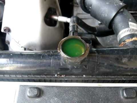 how to bleed rb20 coolant