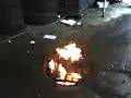 Sewer Grate Fire