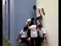 ruggers trying to be cheerlearders