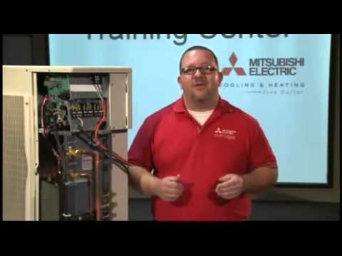 1-Time Flash & E6 error troubleshooting, part 2 of 3 for Mitsubishi Electric Cooling & Heating